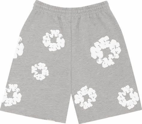 Denim Tear Shorts Grey