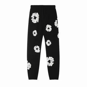 Denim Tears The Cotton Wreath Sweatpants Black