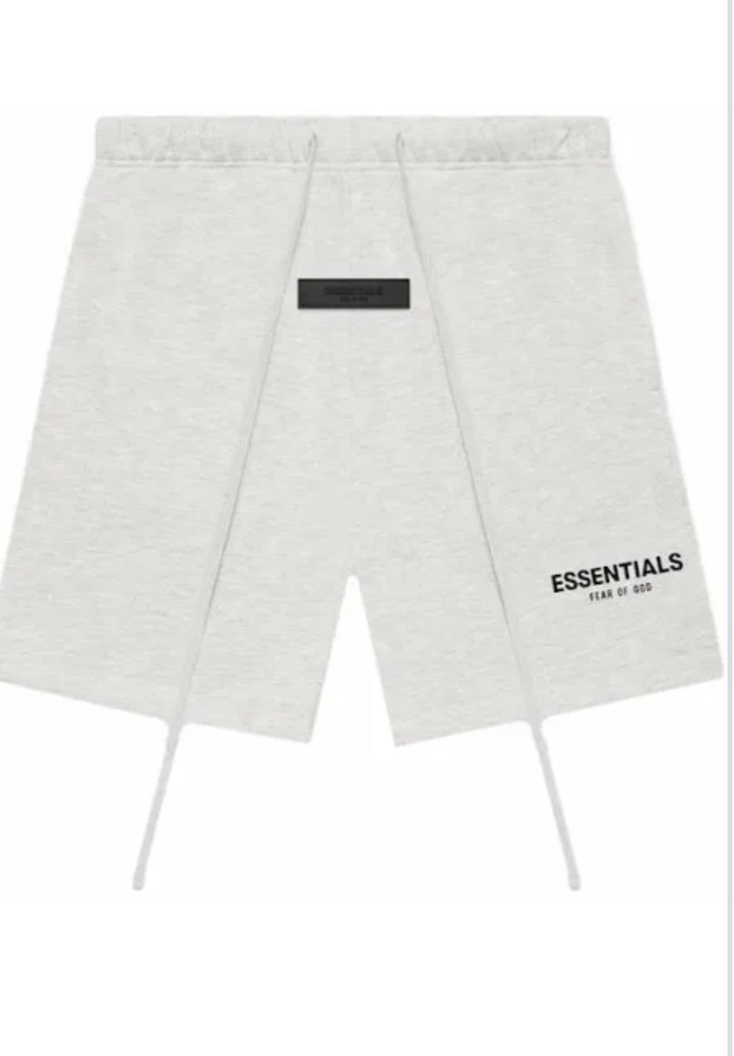 Essentials sweat shorts ‘light oatmeal’