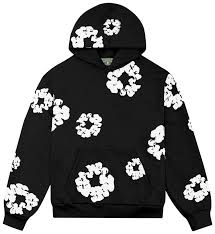 Denim Tears "The Cotton Wreath" Hoodie Black