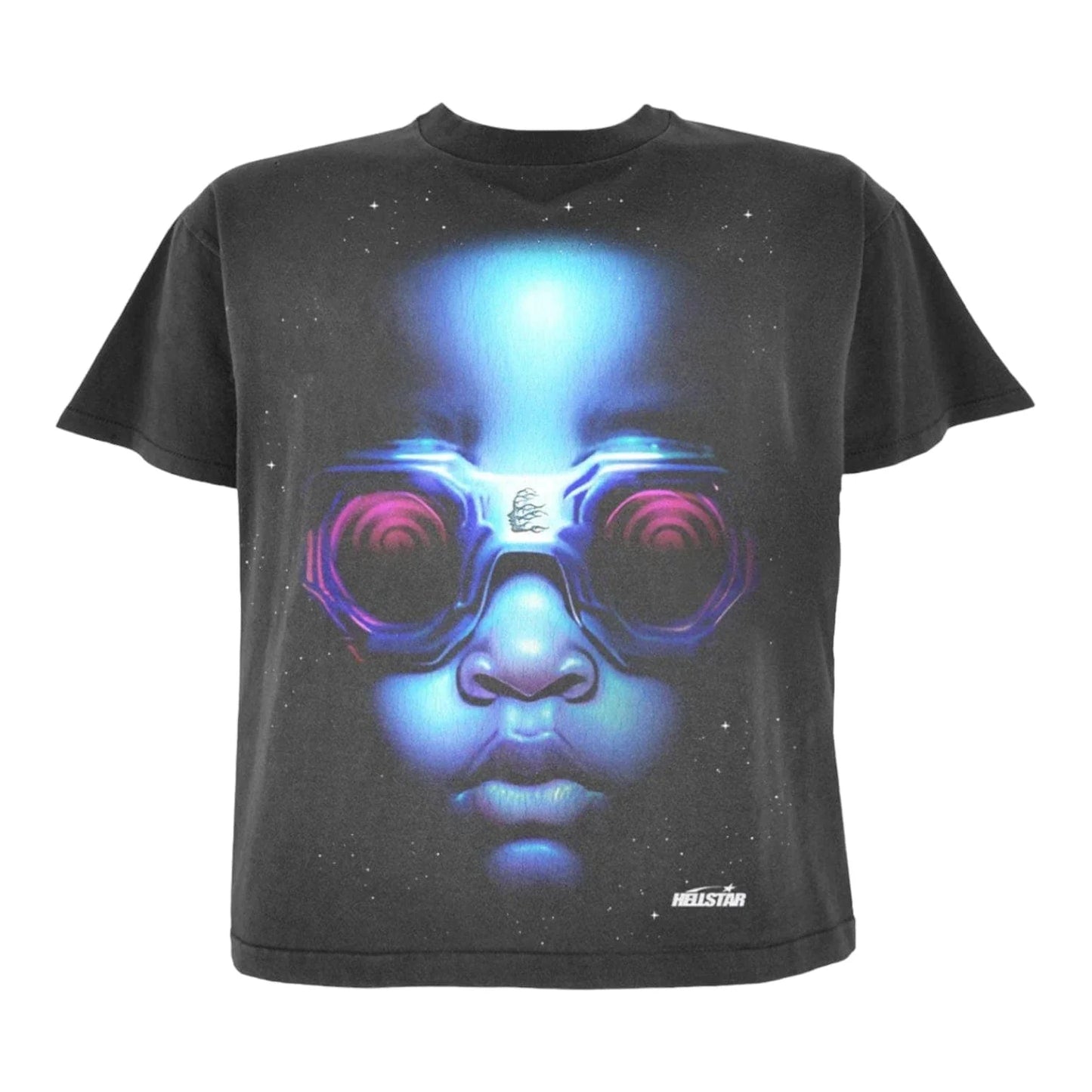 Hellstar Goggles T-Shirt Black 100% authentic