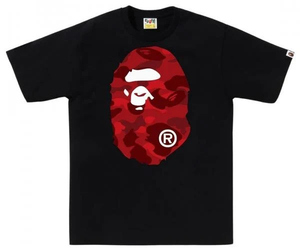 By Bathing Ape Tee Red and Black